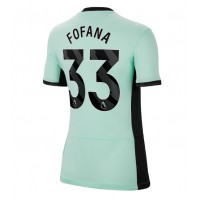 Chelsea Wesley Fofana #33 Kolmaspaita Naiset 2023-24 Lyhythihainen